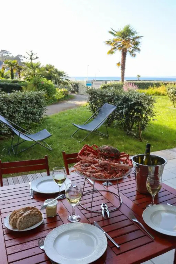 Superbe appart.T2 face à la mer à Tréboul Douarnenez