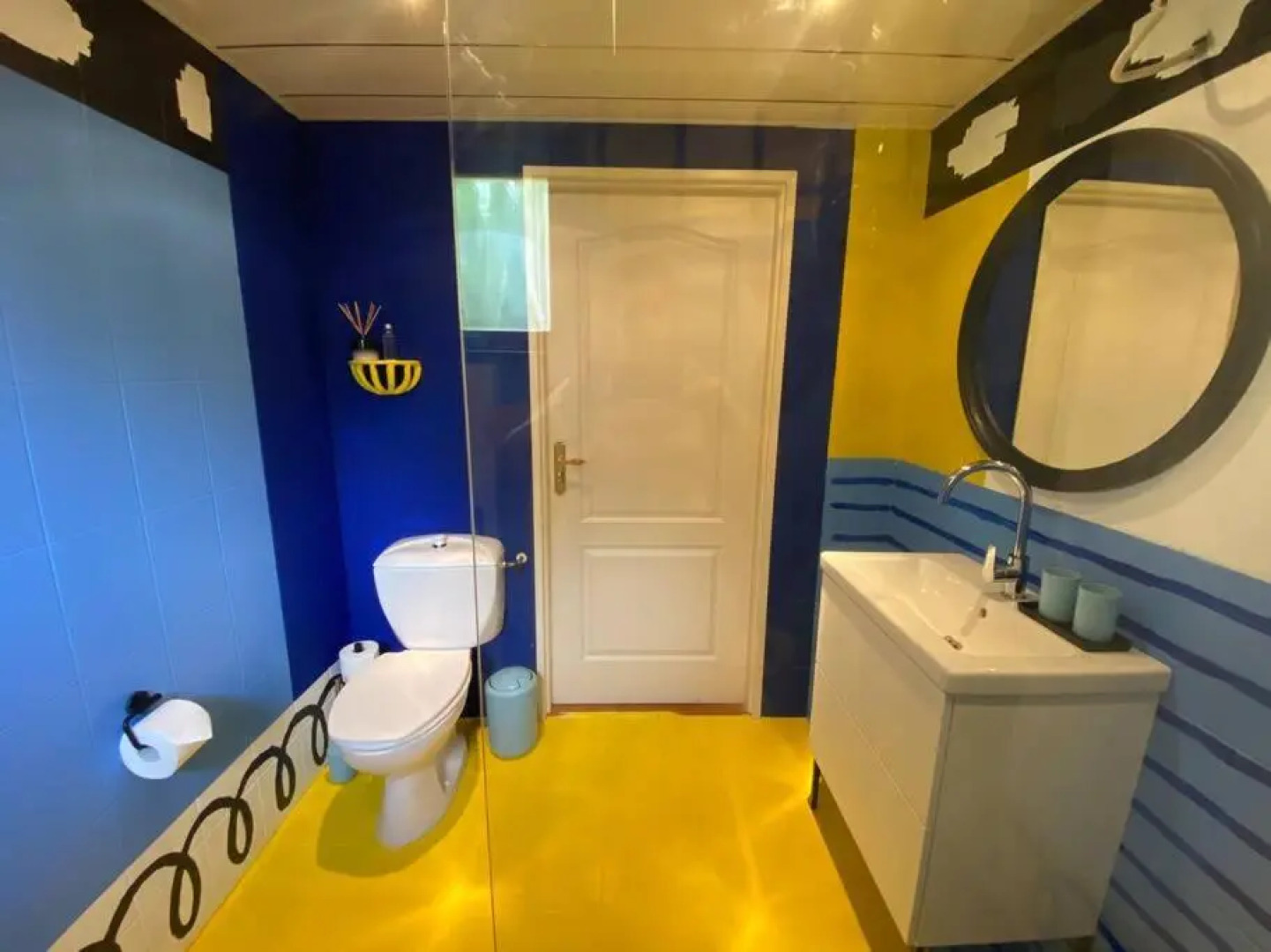 Kleurrijk huisje voor 5-personen op de Veluwe