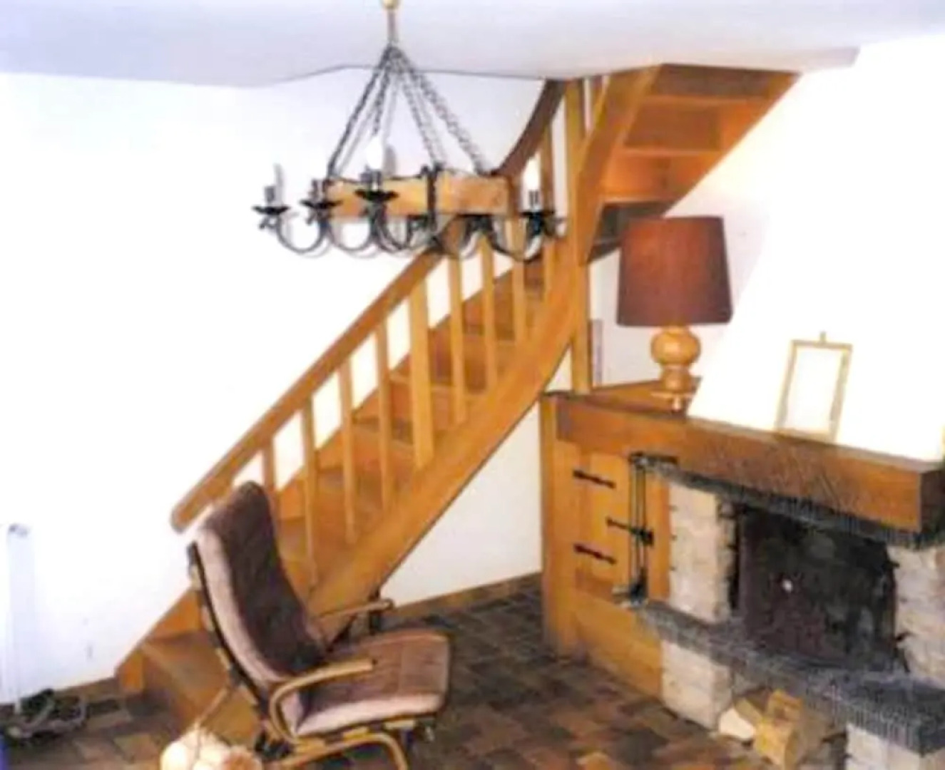 Chalet With 3 Bedrooms in La Léchère, With Wonderful Mountain View and Furnished Garden