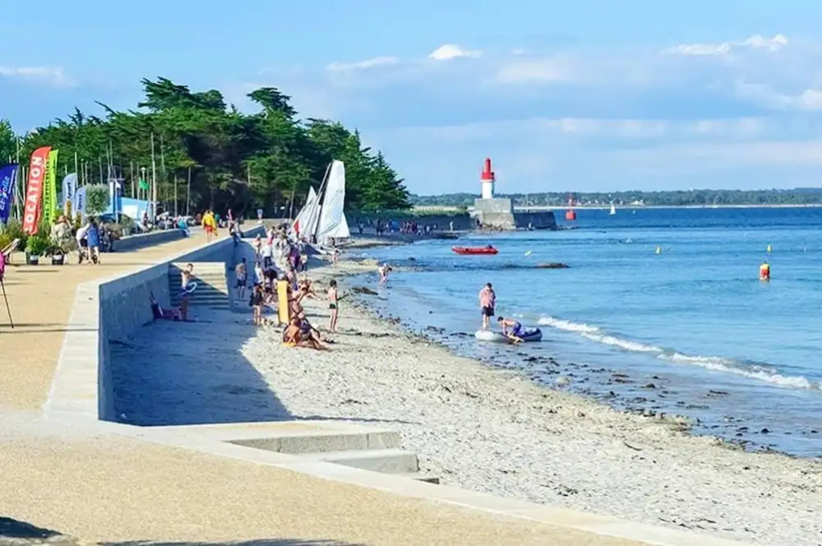 House With 4 Bedrooms in Loctudy, With Wonderful sea View, Enclosed Ga