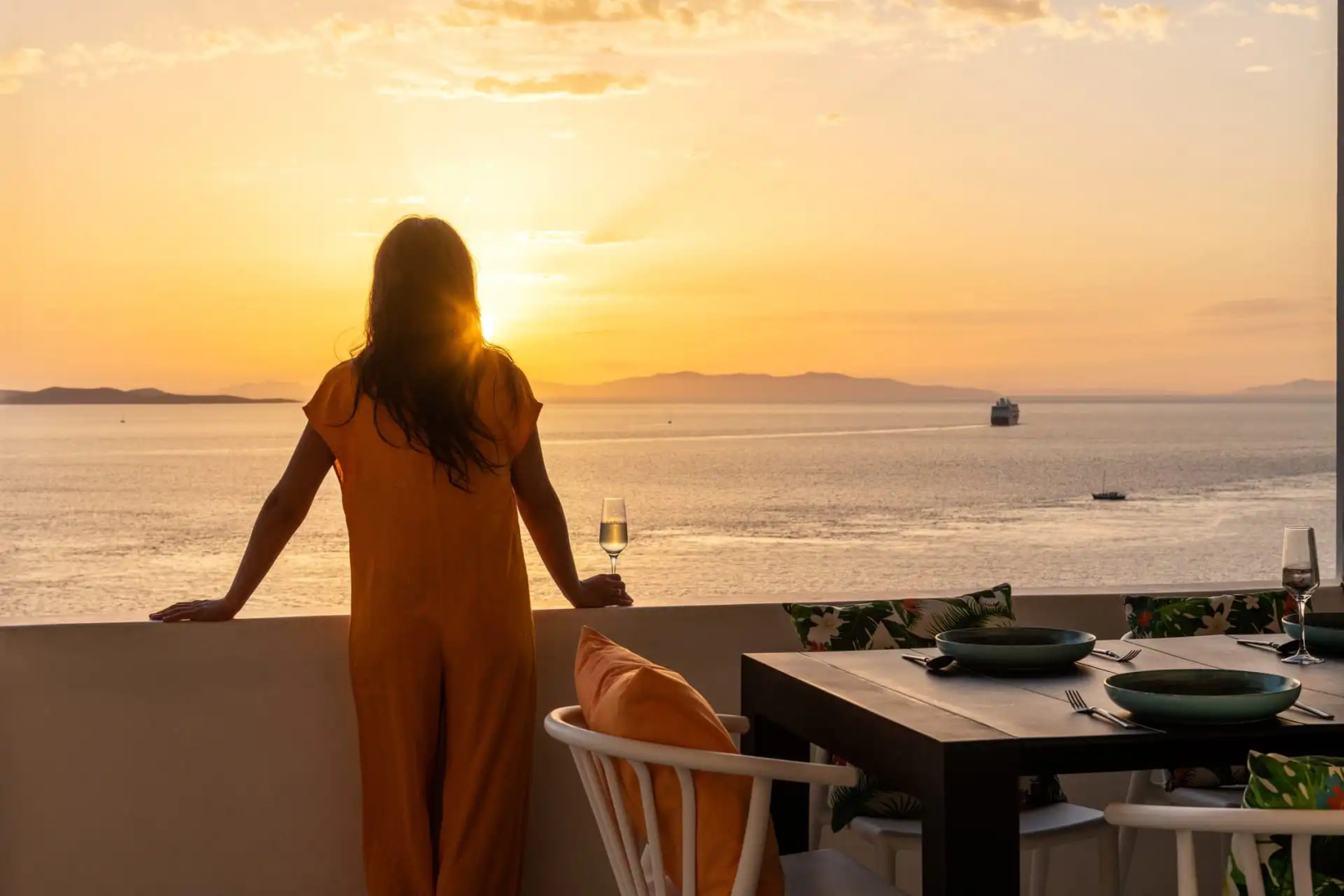 Yalos Mykonos Luxury Home Sea & Sunset View Tagoo