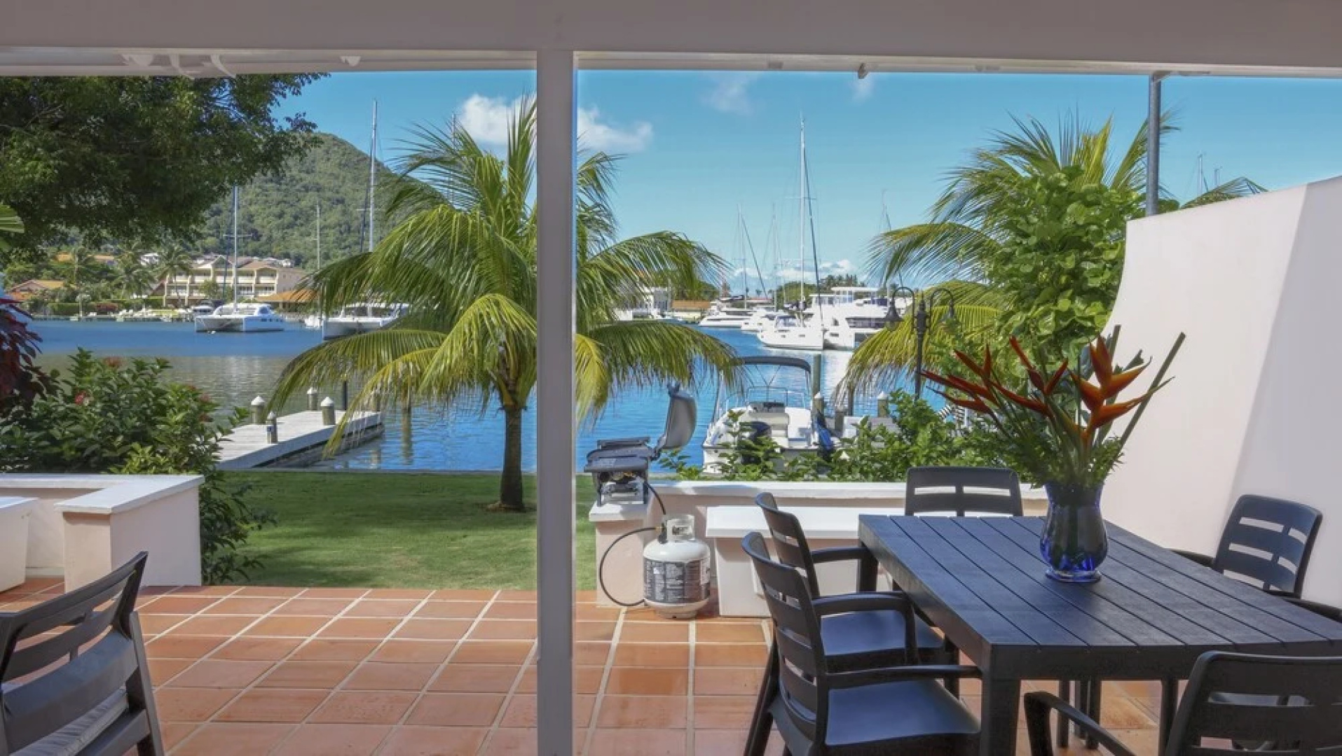The Anchorage #5 a 2 bedroom Waterfront Condo in Rodney Bay 2 Condo by RedAwning