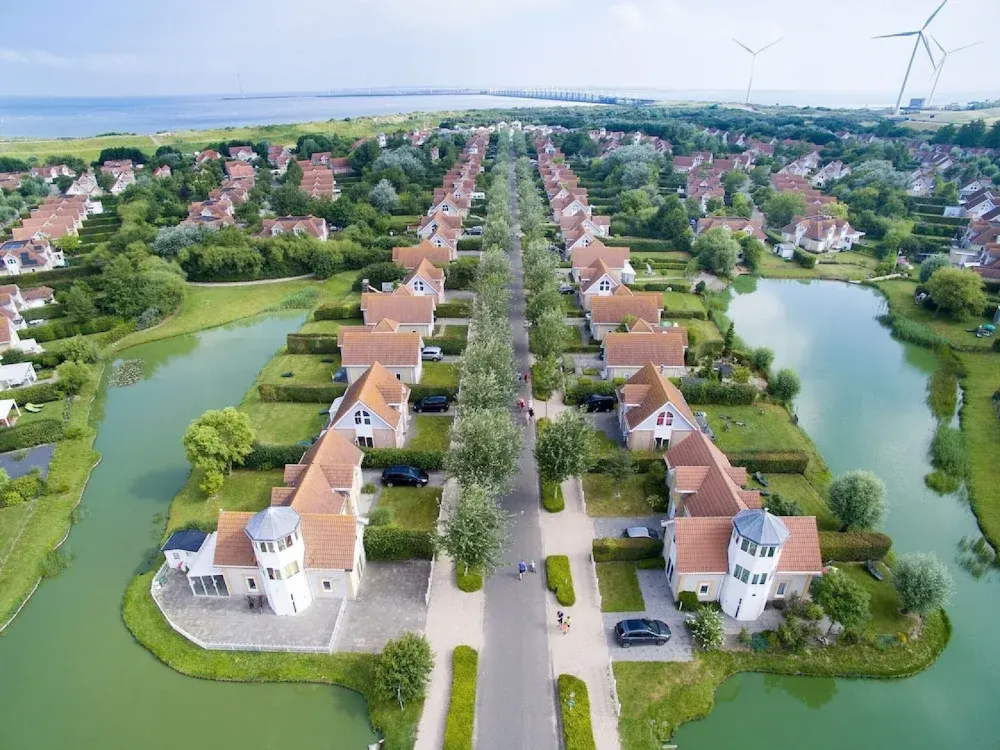 Semi-detached Villa With Microwave Near the Beach