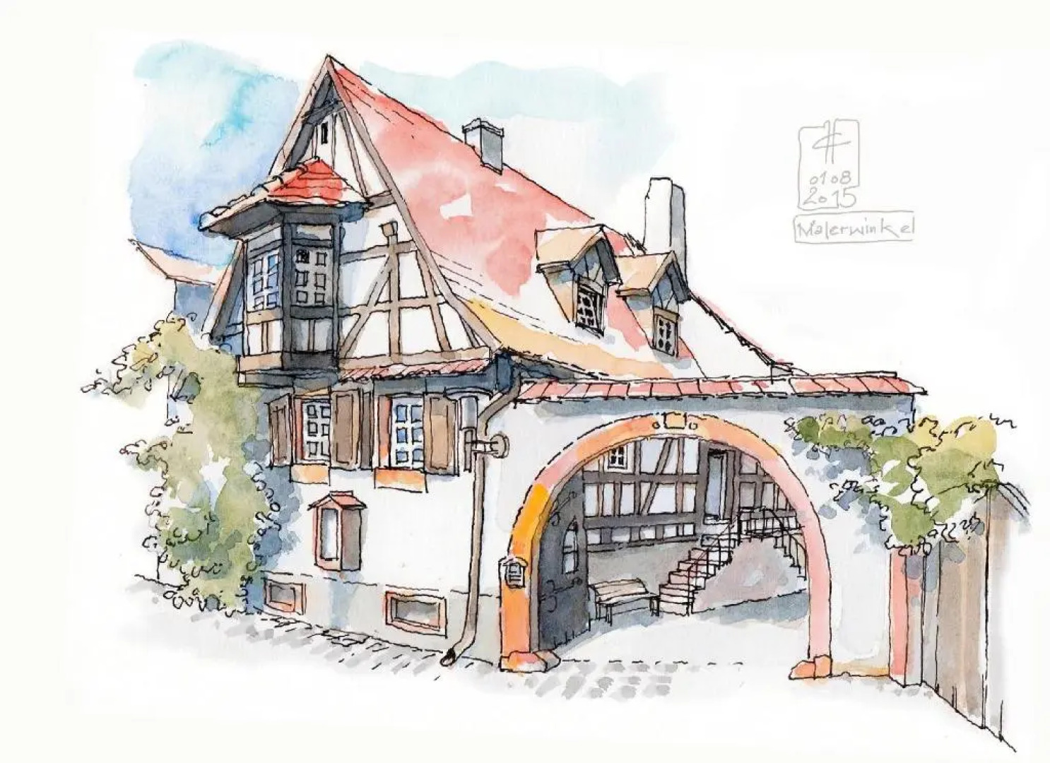 Gästehaus im Malerwinkel-Rhodt