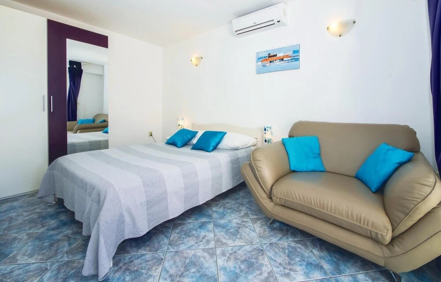 Awesome Home in Okrug Gornji With Sauna, Wifi and 5 Bedrooms