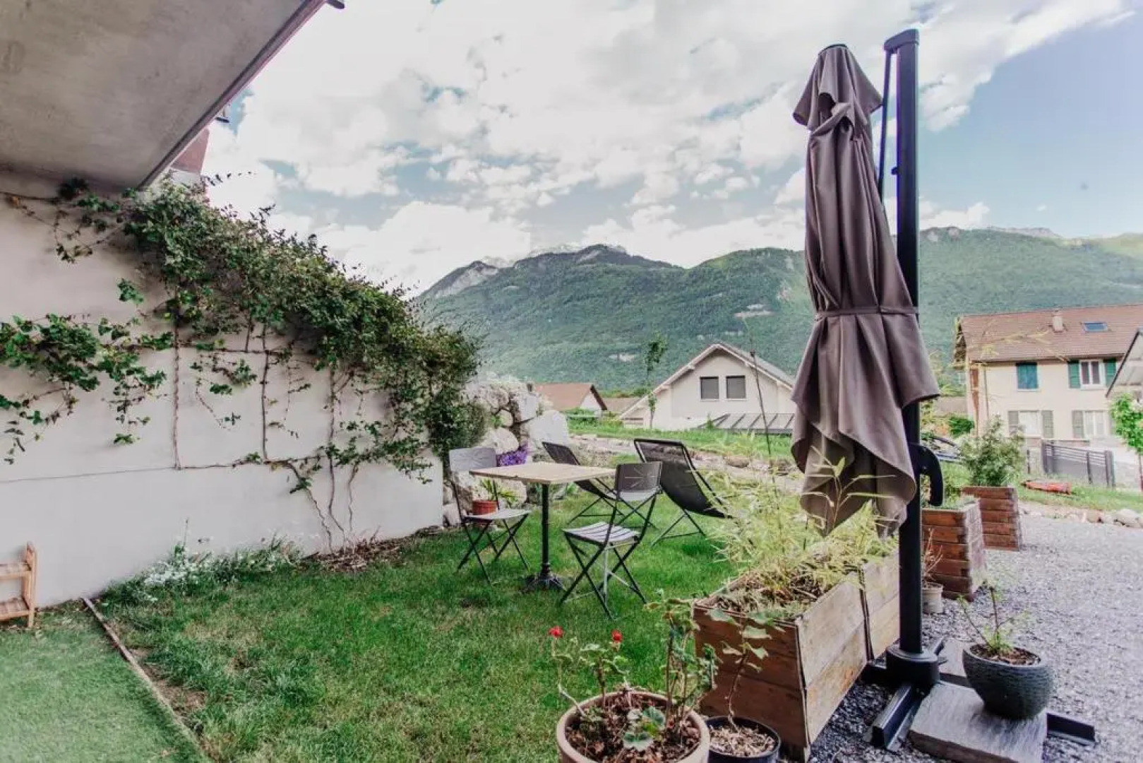 Studio à la campagne au bout du lac d'Annecy