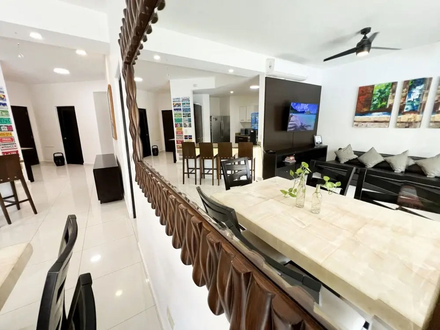 Relajate hermoso jardín y 2 piscinas