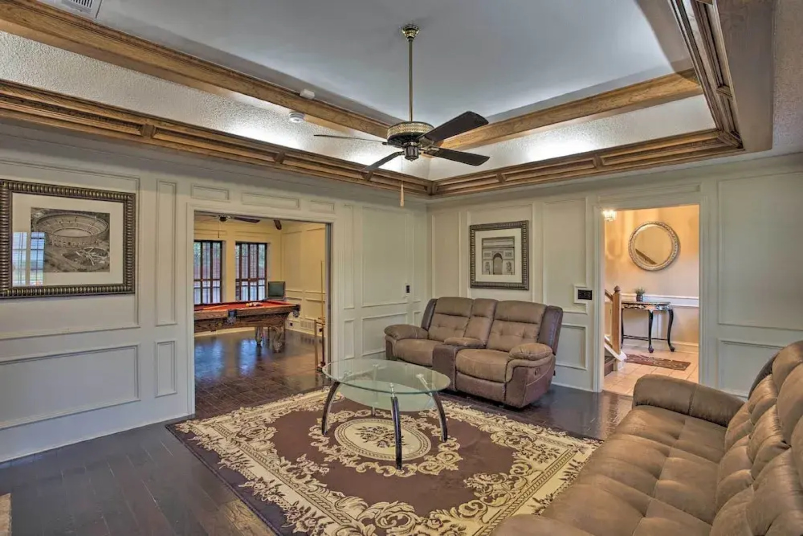 Pool Table, Patio & Grill: Idyllic Mckinney Home