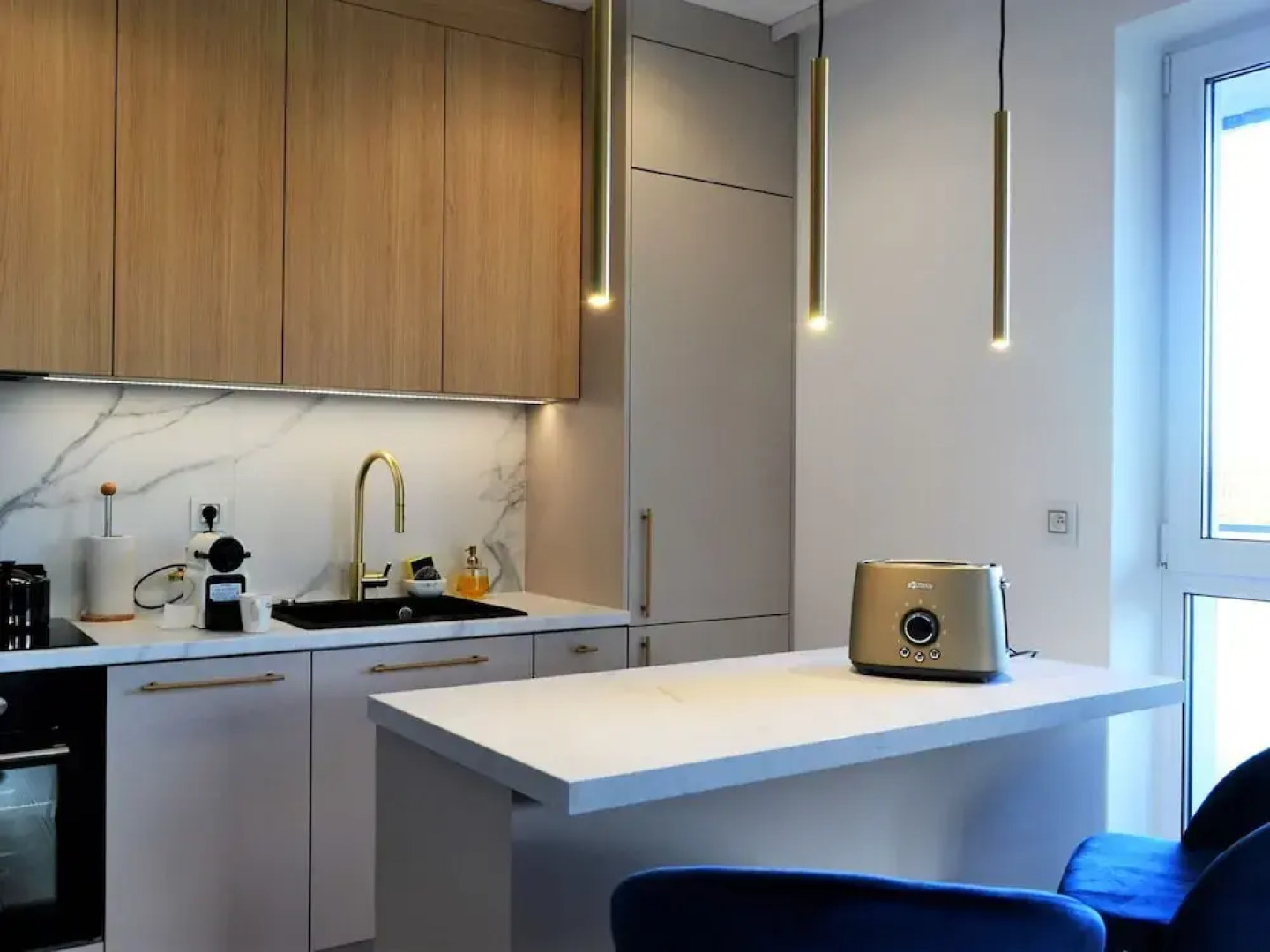 A Comfortable Apartment With a Swimming Pool and Sauna in Dziwnow for 4 People