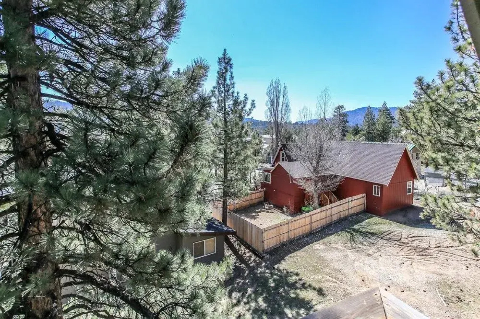 RedAwning "Cabin Big Bear" by the Lake