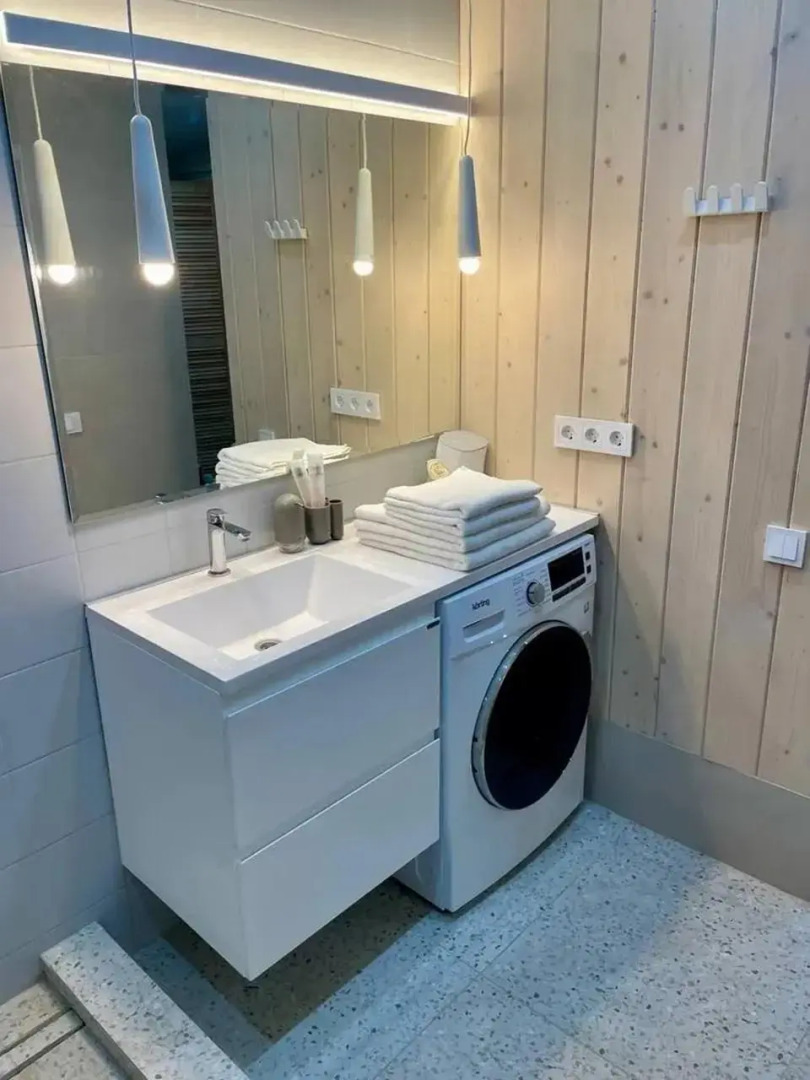 Коттедж с сауной и камином