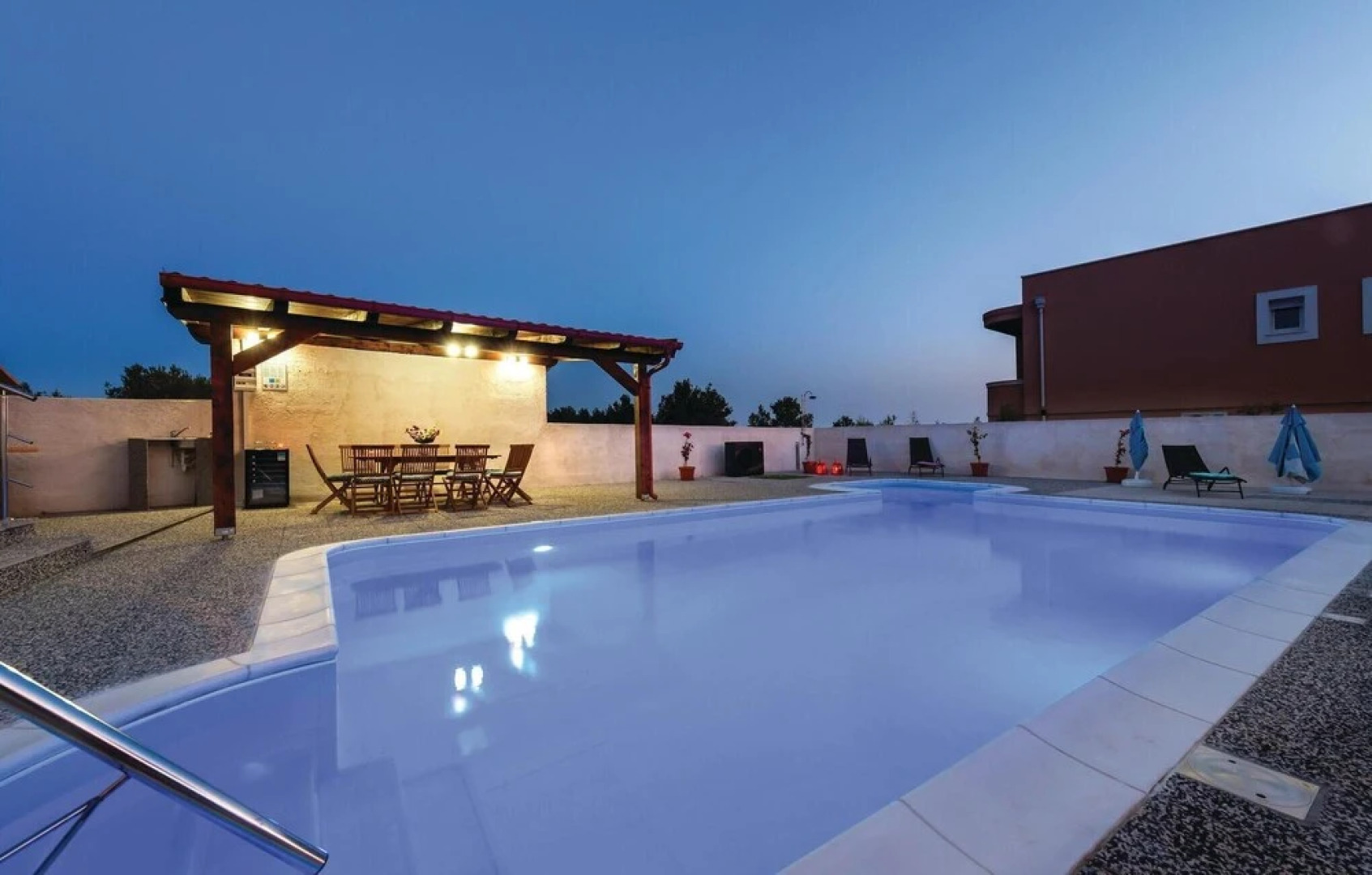 Stunning Home in Brodarica With Jacuzzi, Wifi and 4 Bedrooms