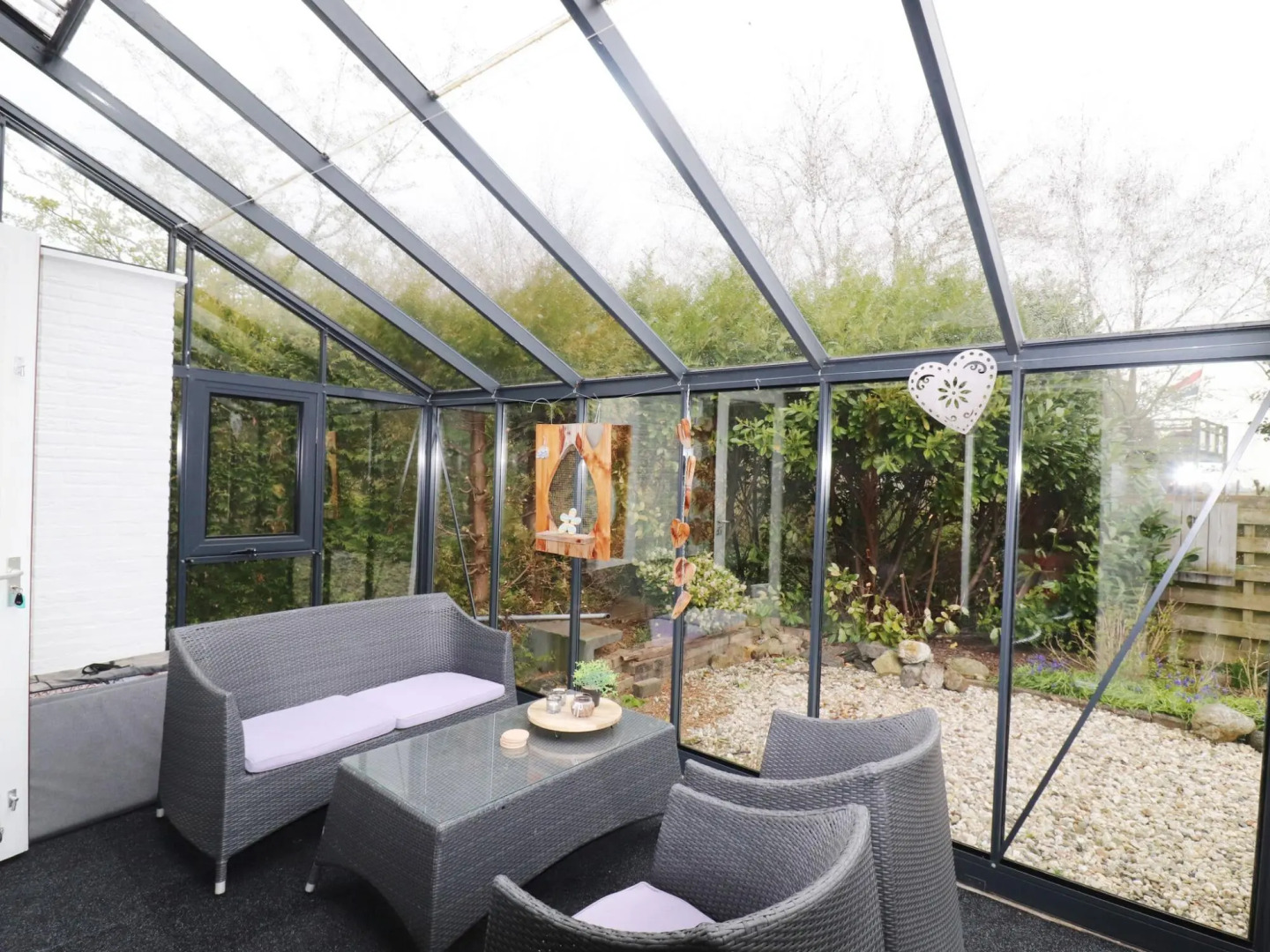 Inviting holiday home in Grou with terrace