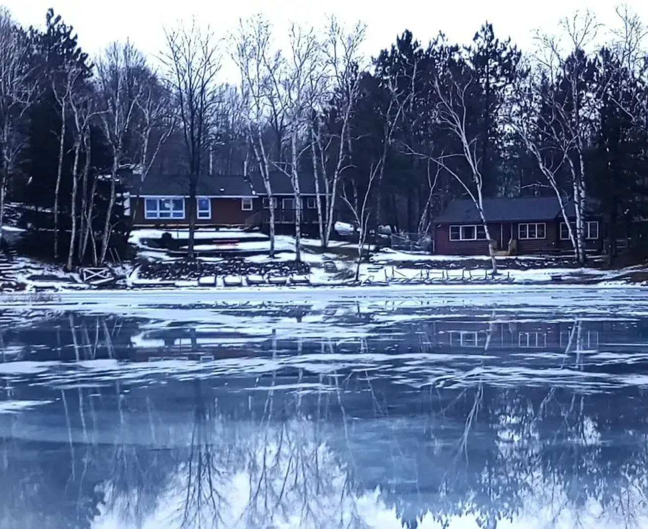 Butler's Bay Teal Lake Cabin