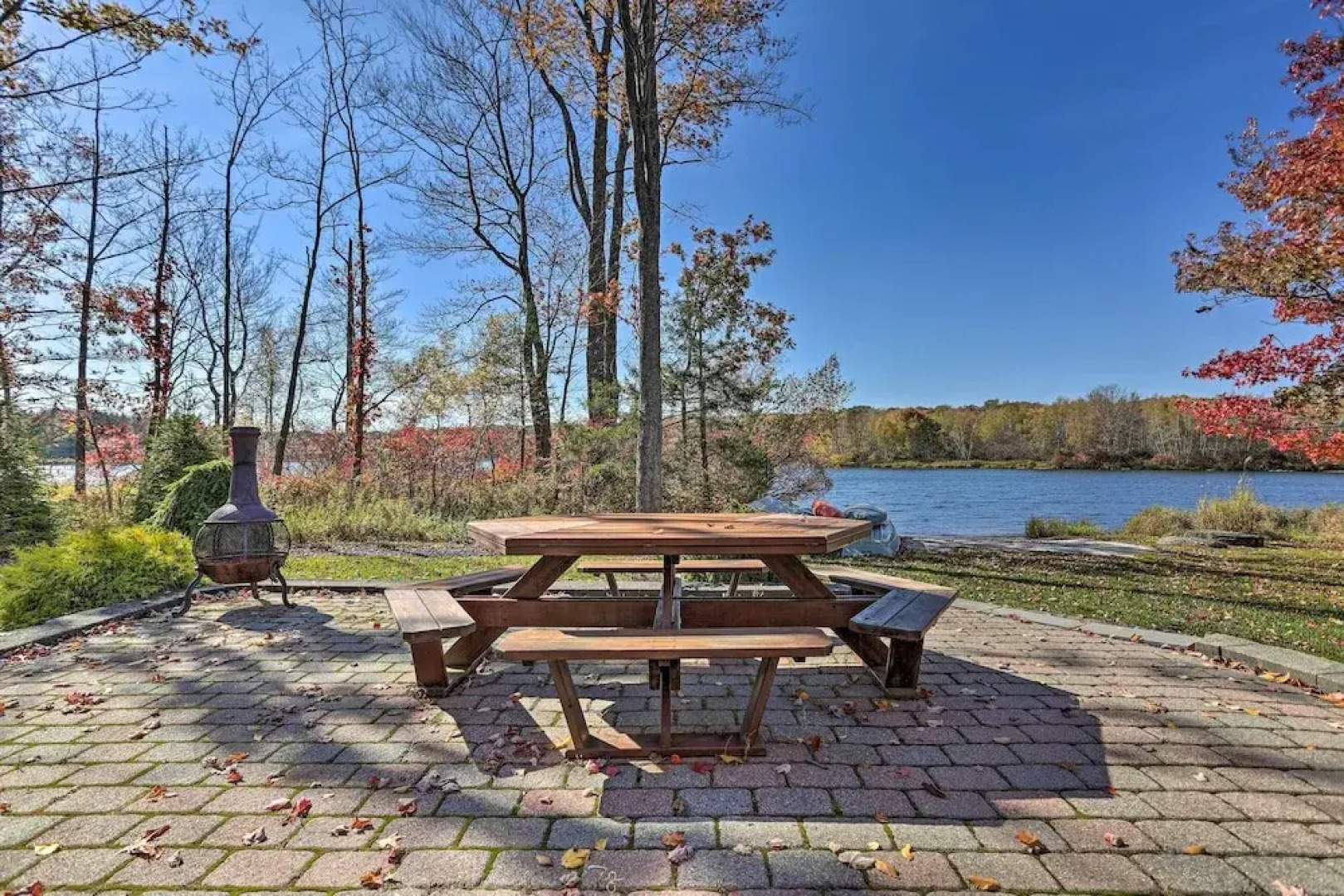Ski, Swim & Relax: Waterfront Haven on Pines Lake!