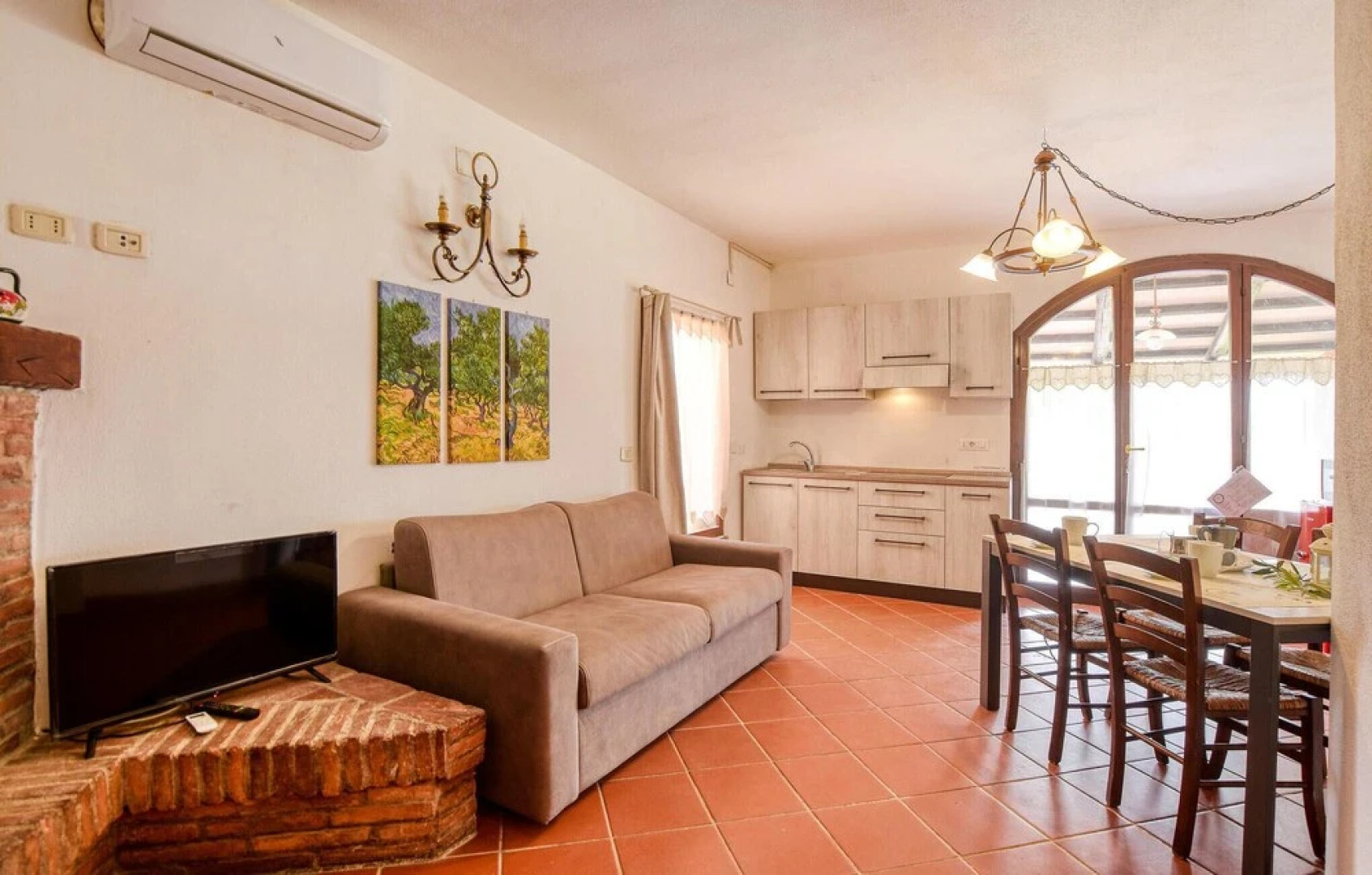 Nice Home in Bivio Montorgiali With Outdoor Swimming Pool, Wifi and 1 Bedrooms