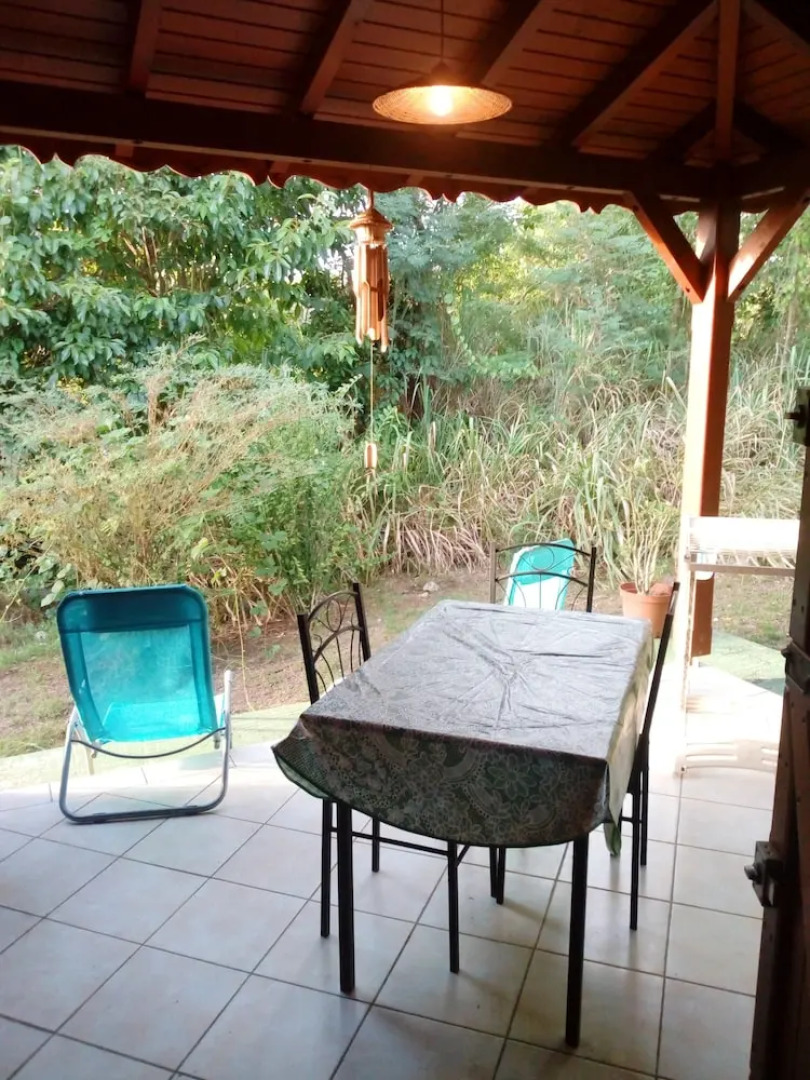 Bungalow With one Bedroom in Le Gosier, With Pool Access, Furnished Ga