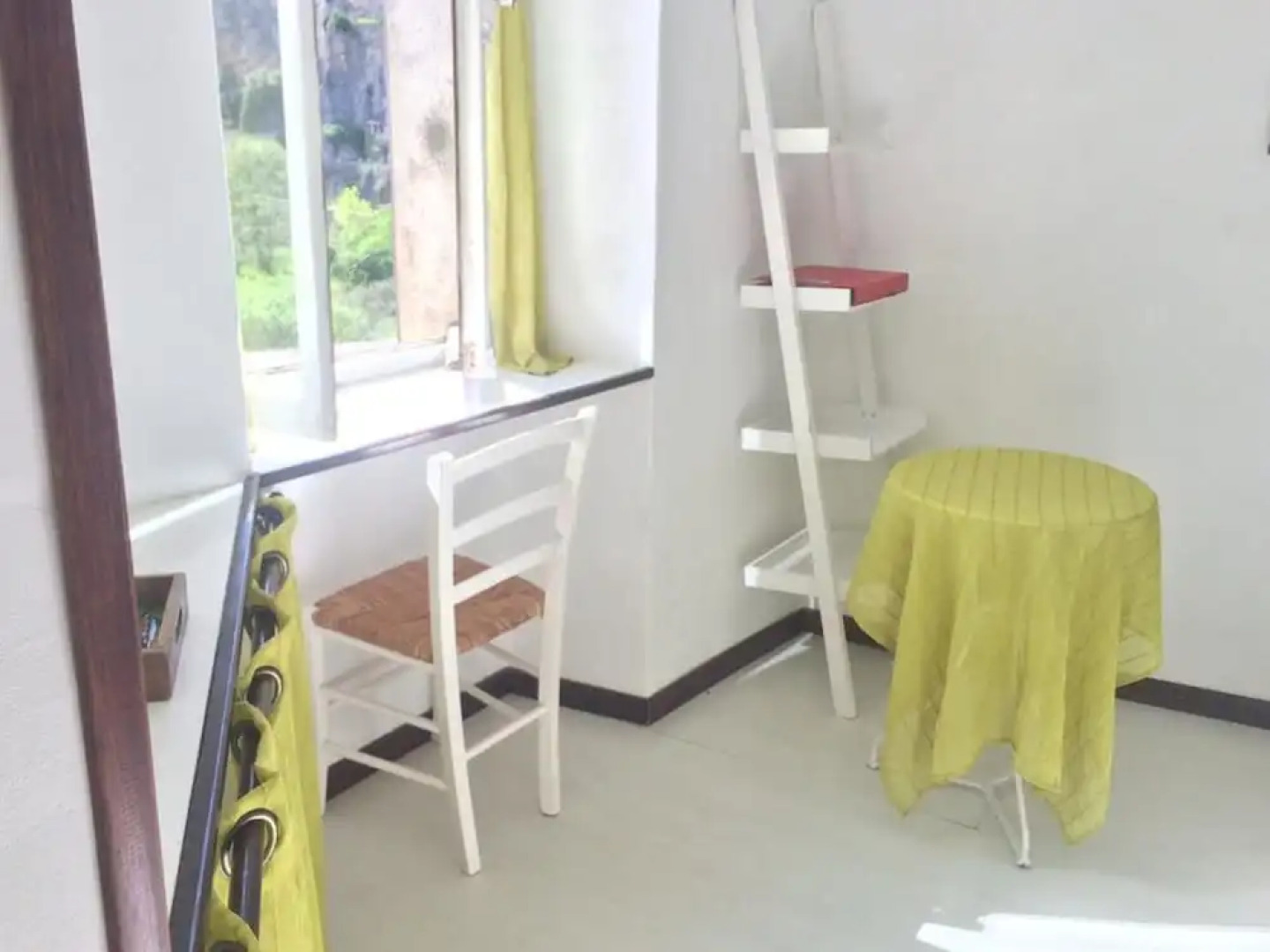 Un jardin dans la falaise