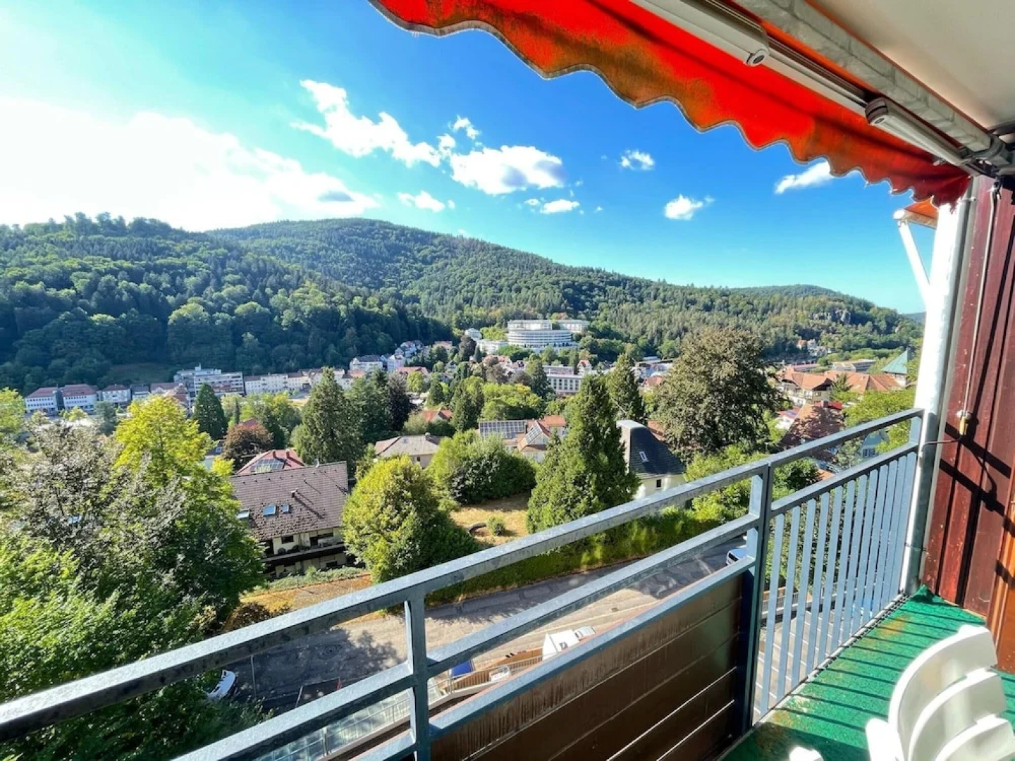 Compact Apartment in Bad Herrenalb With Forest Views