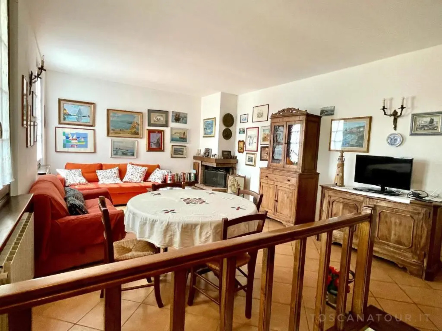 TOSCANA TOUR - Casa Bianca Villa swimming pool with sea view, fenced garden, barbecue