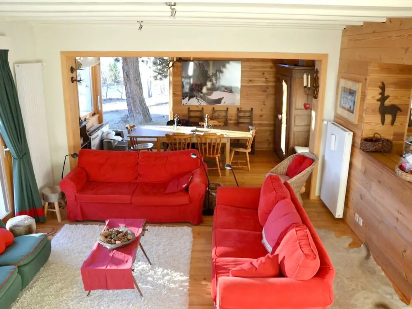 Chalet With 4 Bedrooms in Anzère, With Wonderful Mountain View, Furnis
