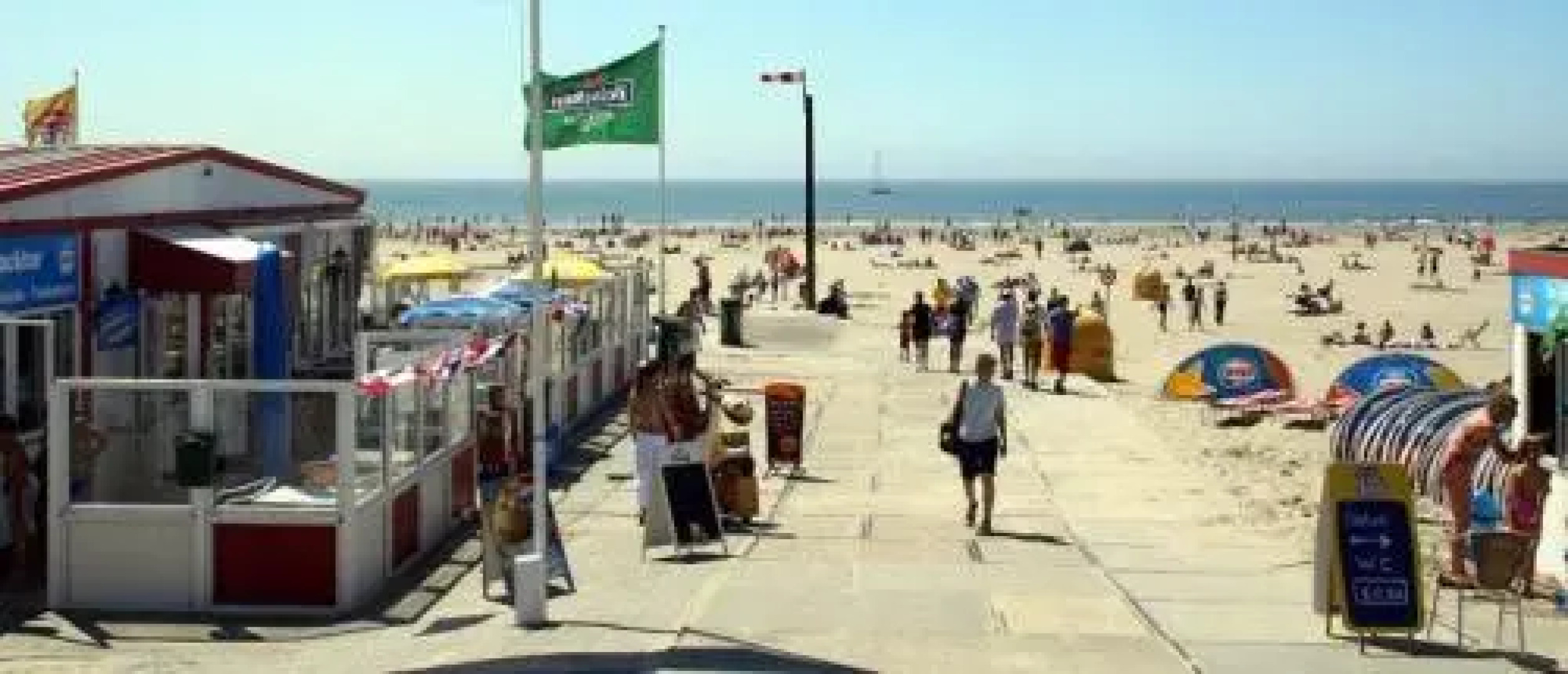 Caravan in IJmuiden op camping Duindoorn