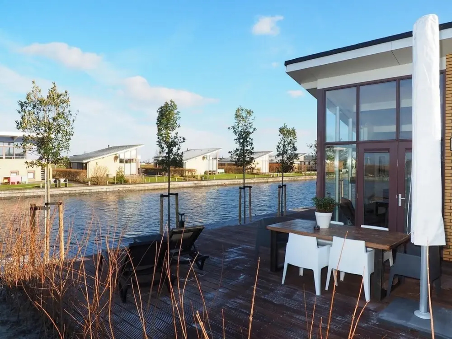 Modern Furnished Holiday Home With a Private Jetty in Lemmer