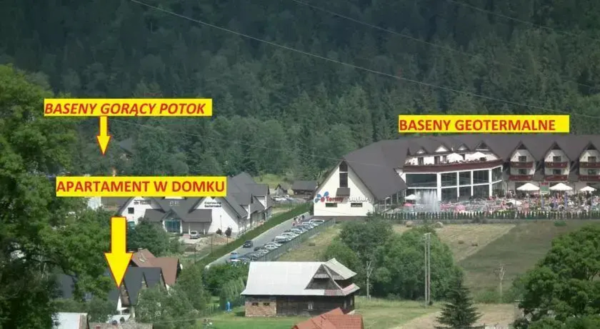 Domki-Apartamenty Trojaki przy Termach