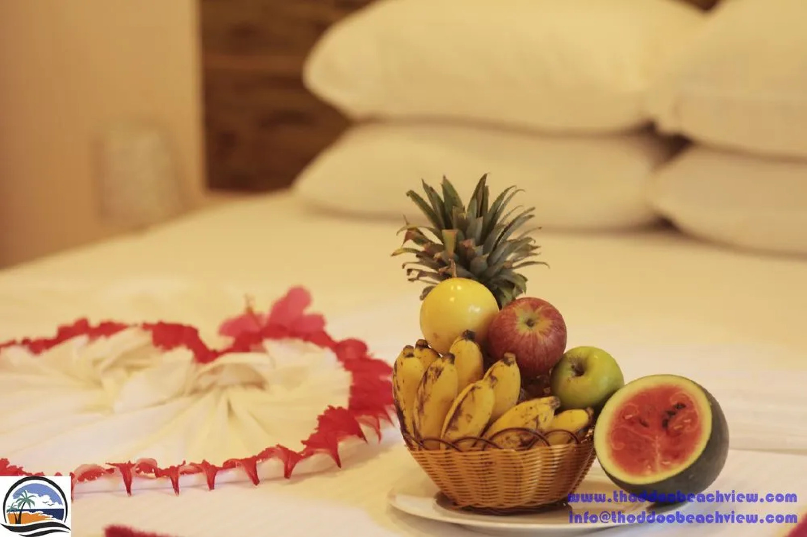 Thoddoo beach view Maldives