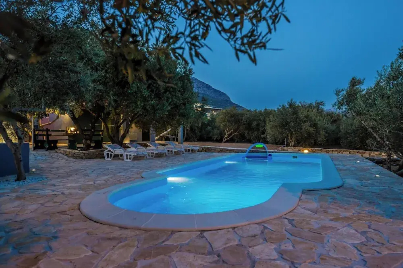 Luxury villa complex Pendolino with heated pool and jacuzzi