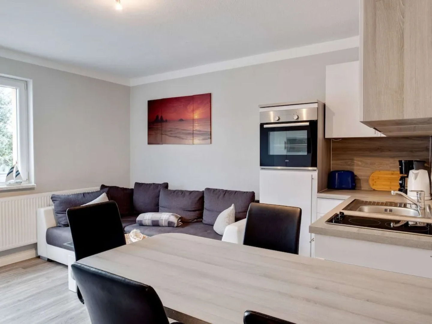 Snug Apartment in Kalkhorst with Terrace near City Center