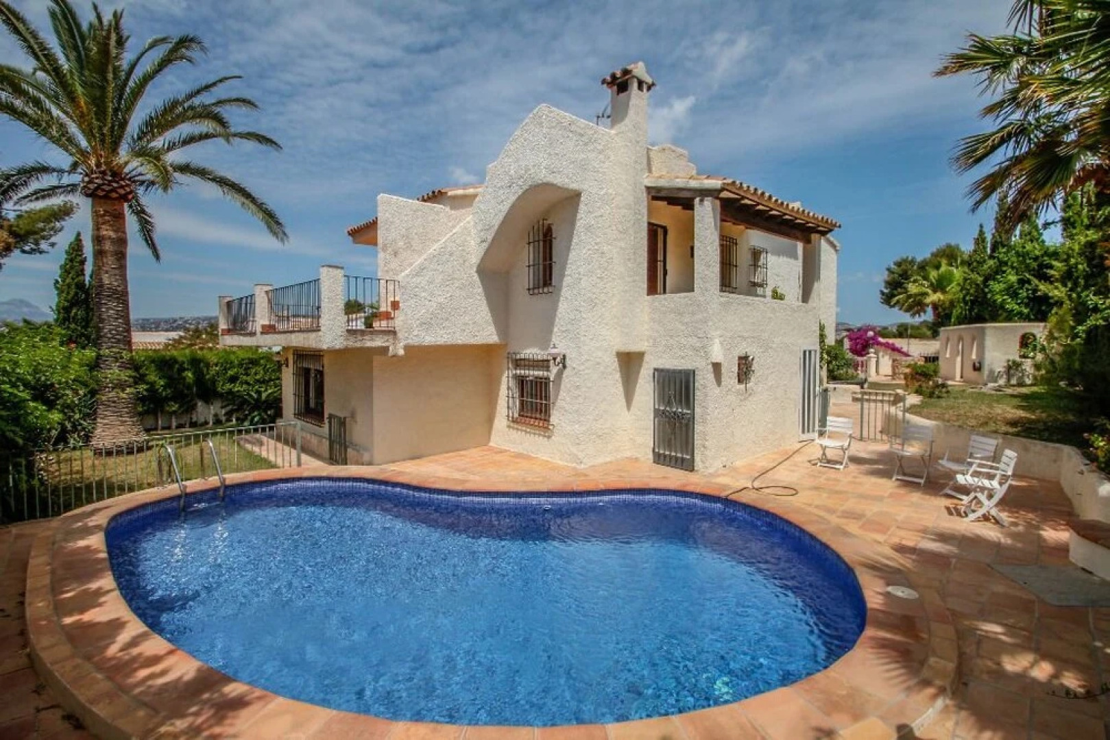 Sant Jordi - sea view villa with private pool in Moraira