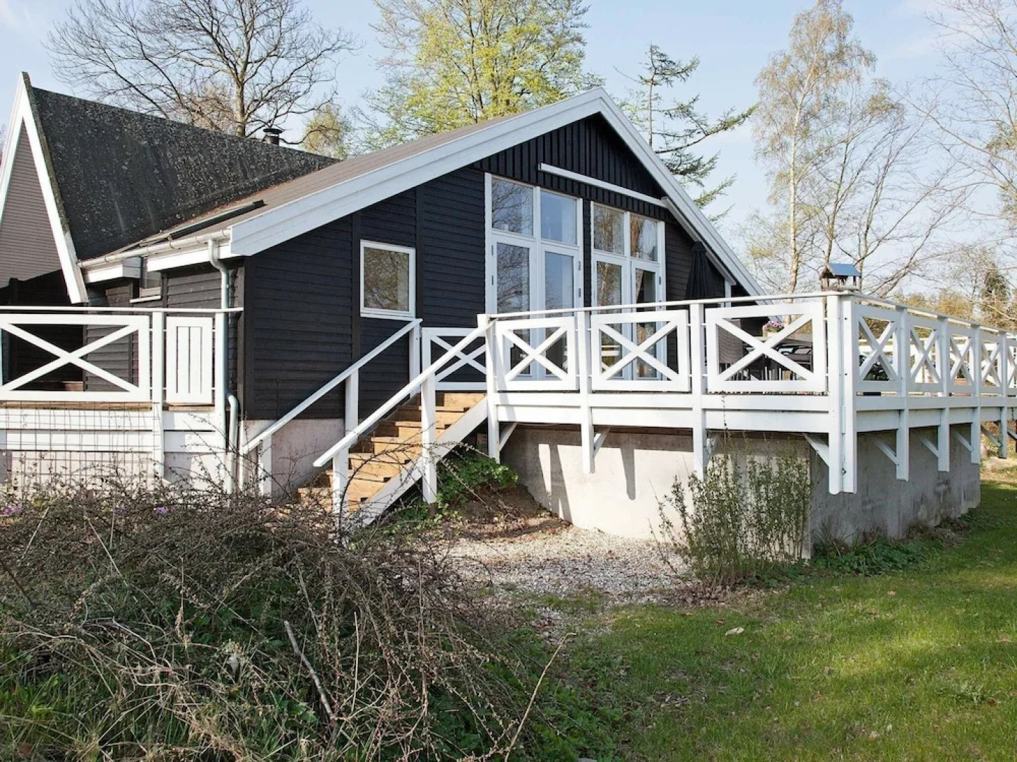 Rustic Holiday Home in Tikøb with Hot Tub & Sauna