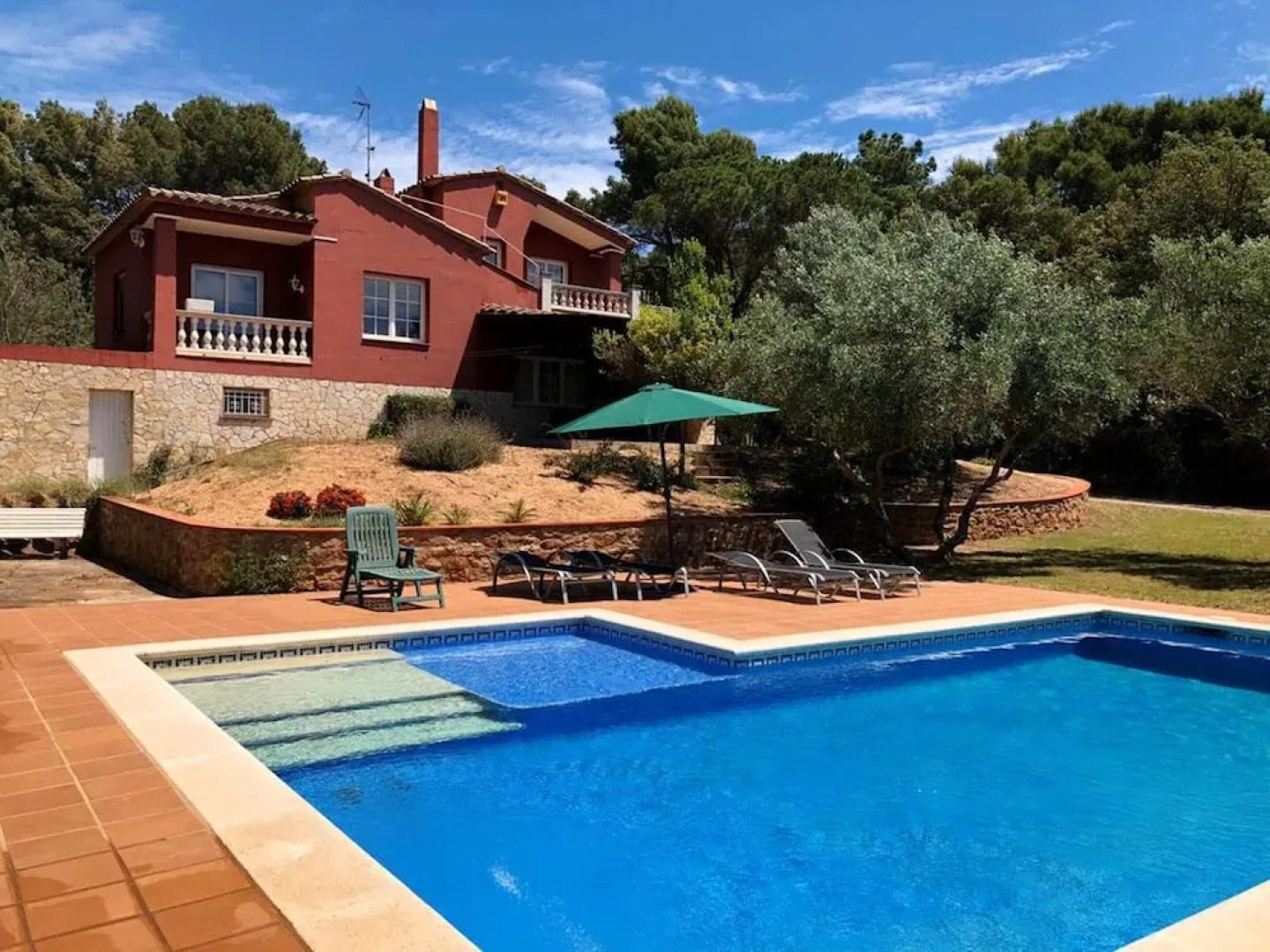 Villa With 3 Bedrooms in Girona, With Wonderful Mountain View, Private Pool, Enclosed Garden Near the Beach