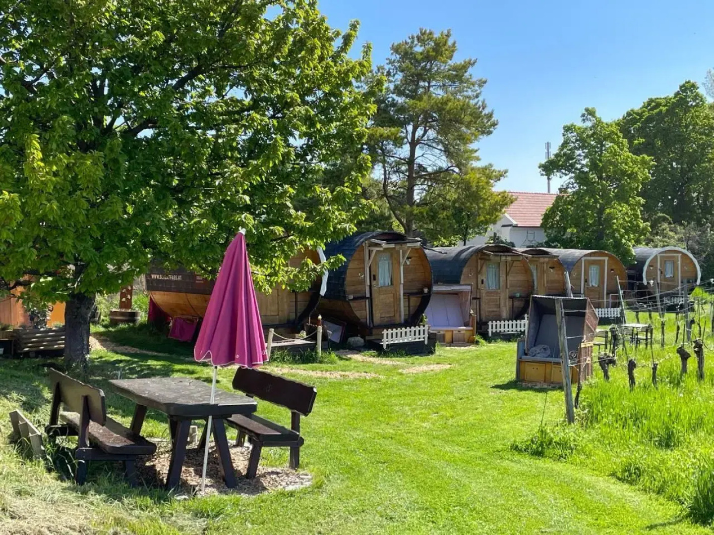 Schlaffass - Schlafen im Holzfass Thallern