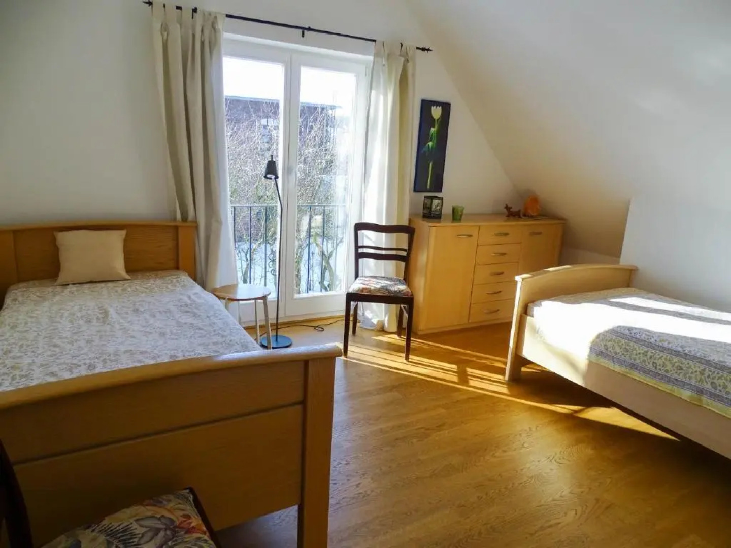 Reetdachhaus im Fischerdorf