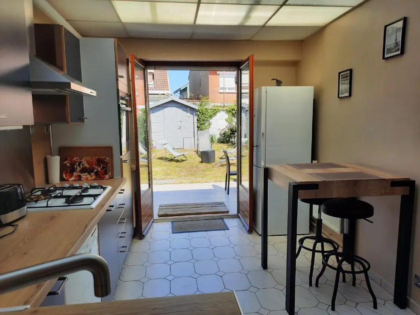 Maison Chez Lili à 200 m de la plage ,jardin privé et clos