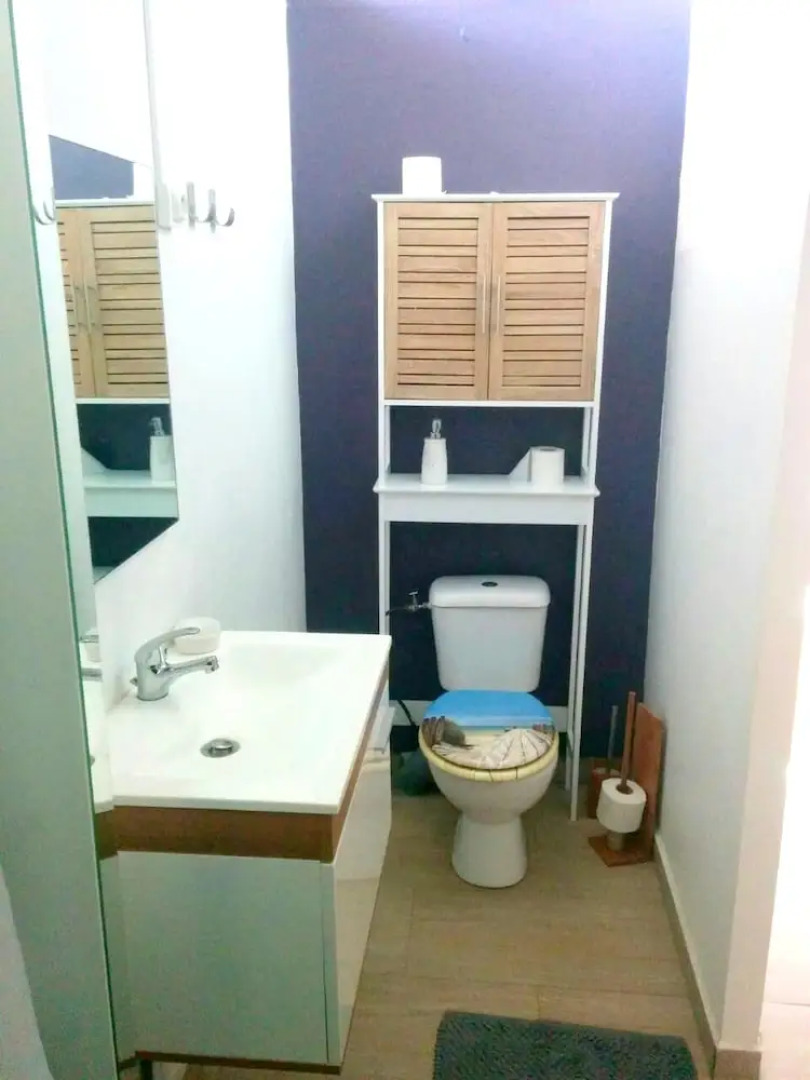 Bungalow With one Bedroom in Petit Bourg, With Wonderful sea View, Fur