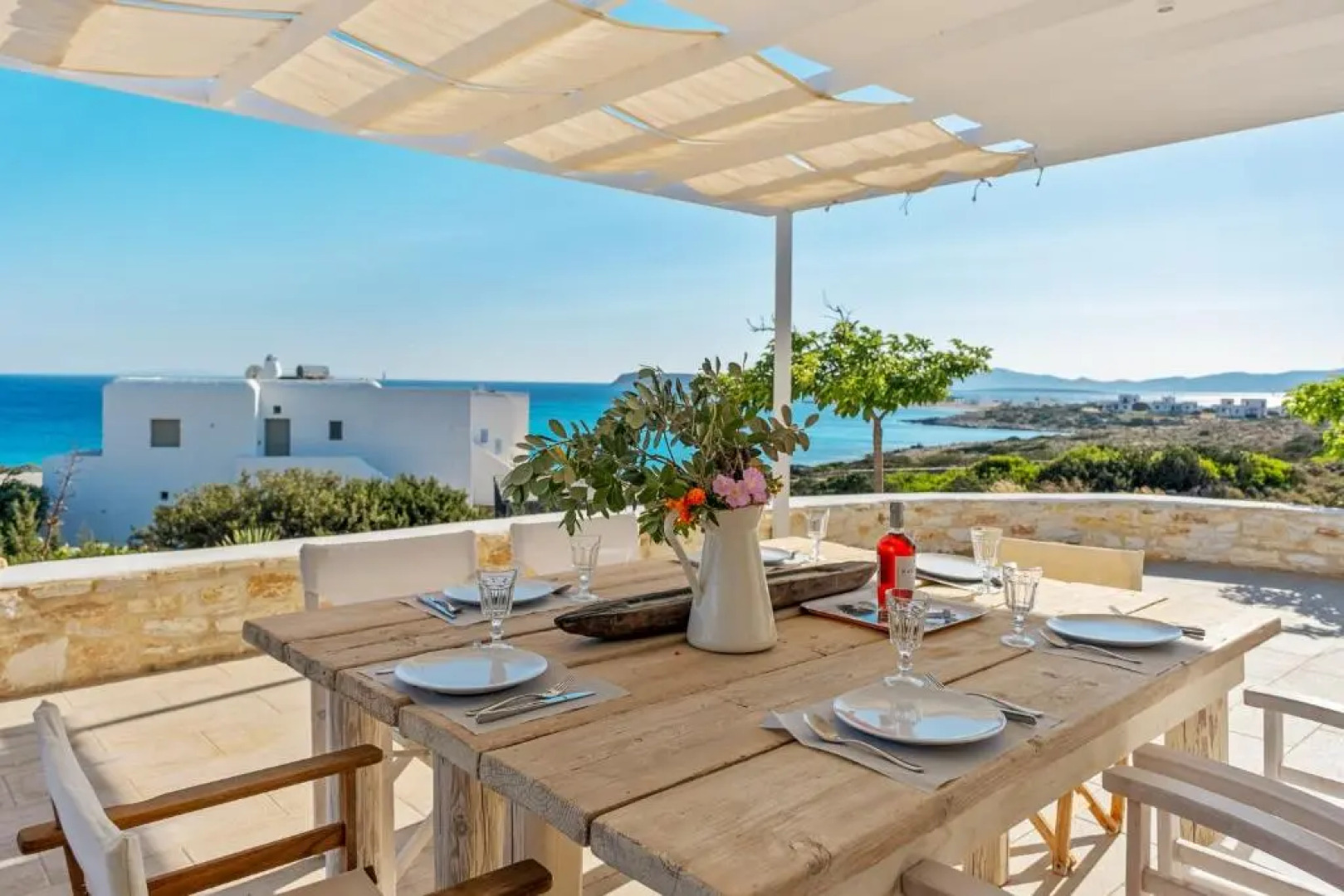 Scenic Seaview villa at Faragas