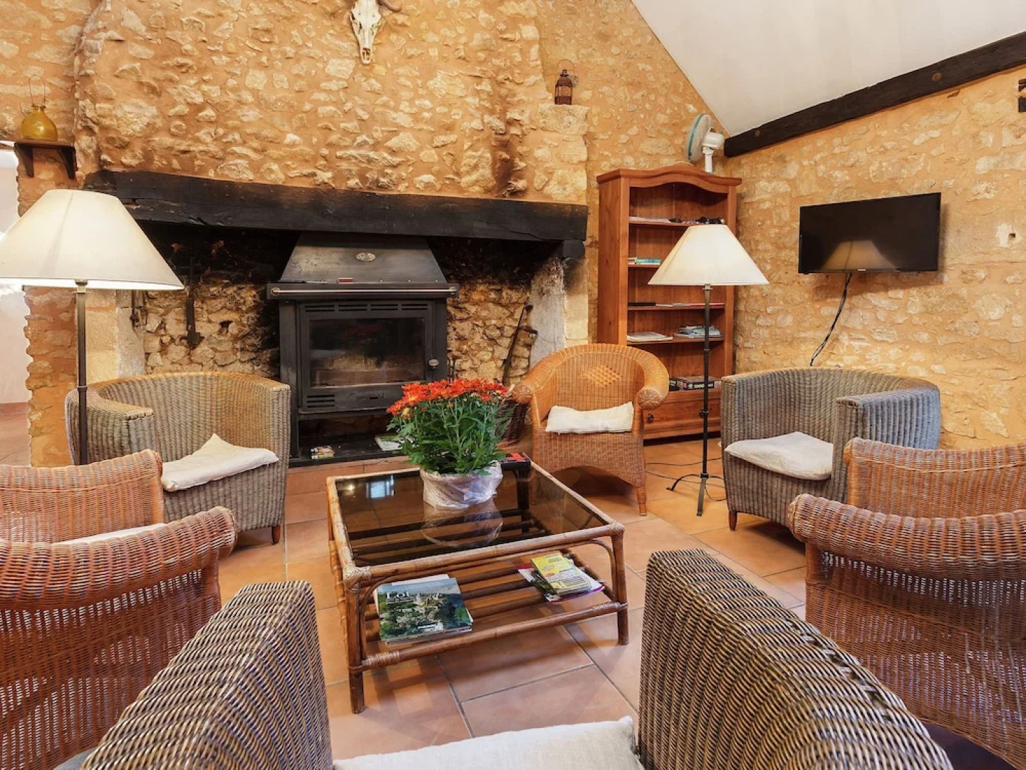 Detached, Characteristic House in Nature Near Saint-cirq-madelon