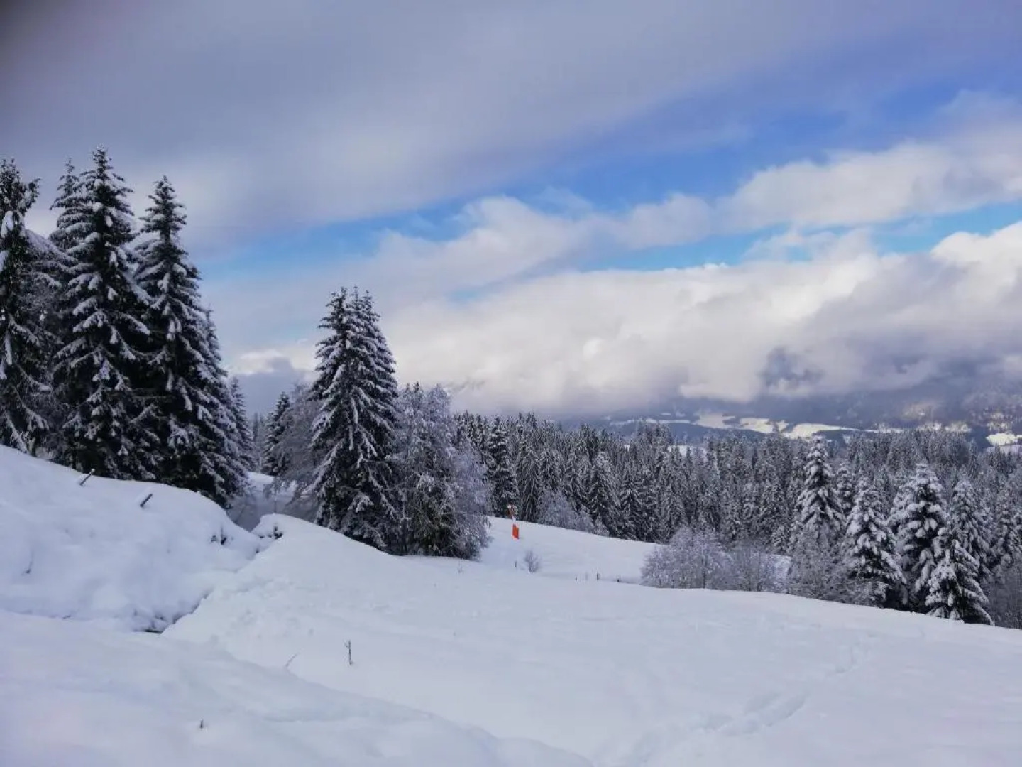Ferienwohnung Blick auf die Buchensteinerwand