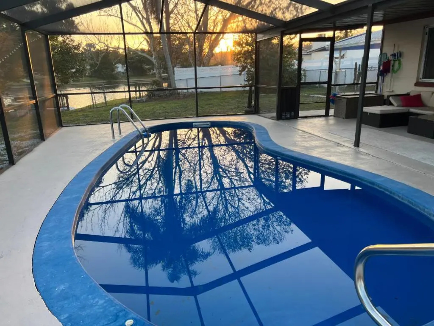 Private Tropical Waterfront Sanctuary with pool, hot tub & an island!