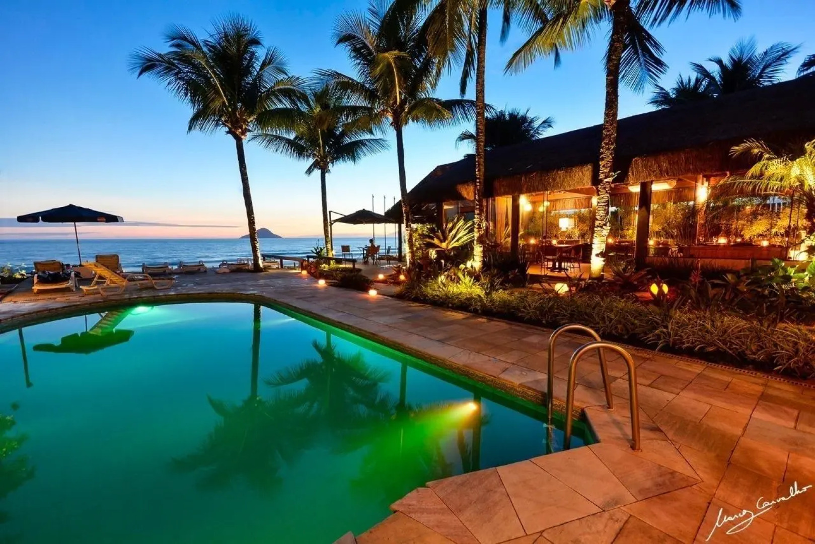 Pousada Chez Louise et Louis Pé na Areia