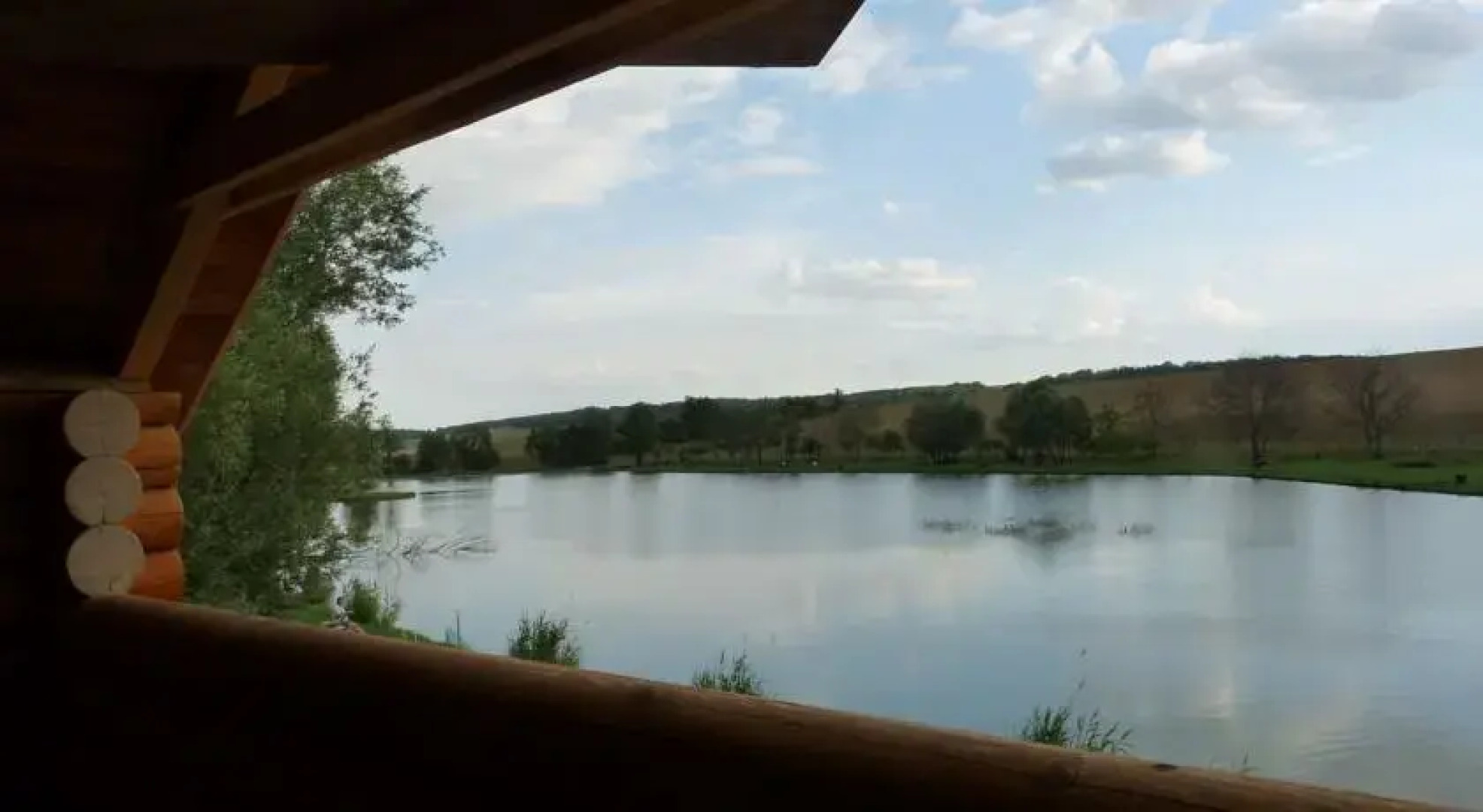 Sombereki Horgásztó - Rönkház