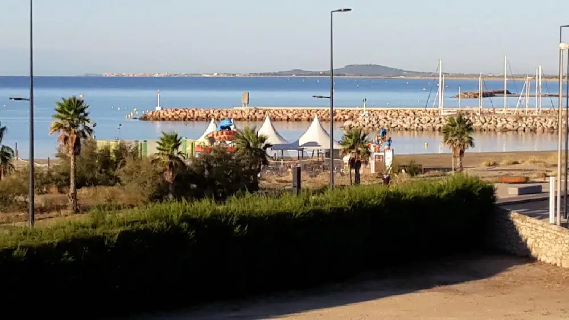 Studio in Sète, With Wonderful sea View, Furnished Balcony and Wifi - 100 m From the Beach