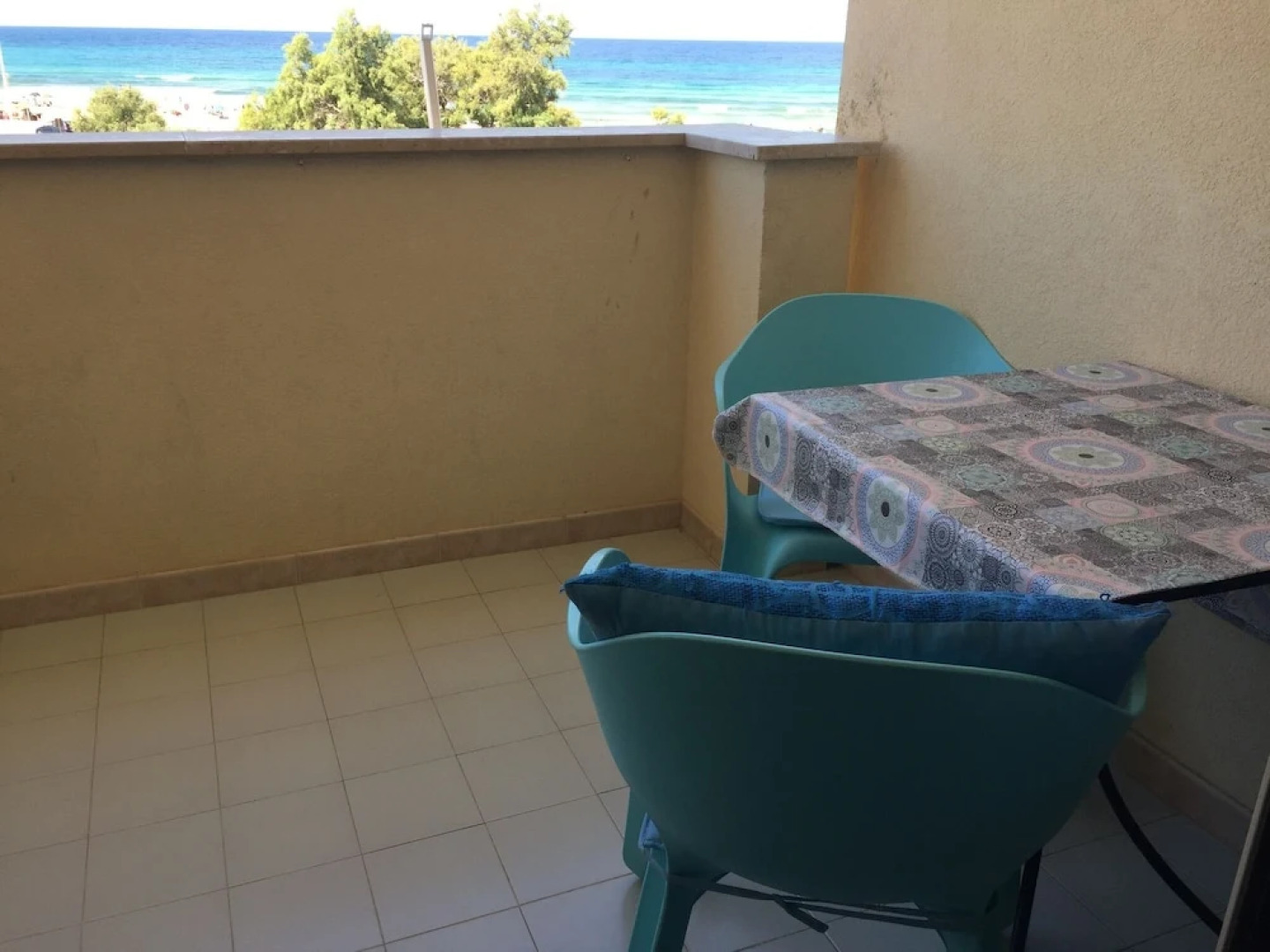 Monolocale con vista mare