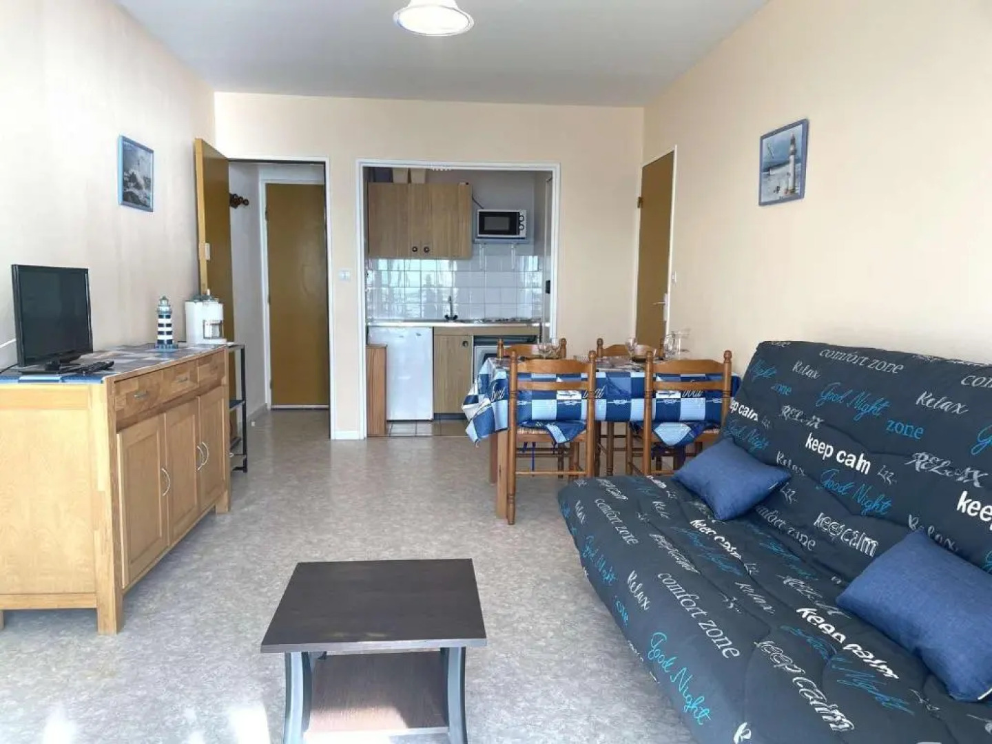 Appartement Saint-Gilles-Croix-de-Vie, 2 pièces, 4 personnes - FR-1-224-39