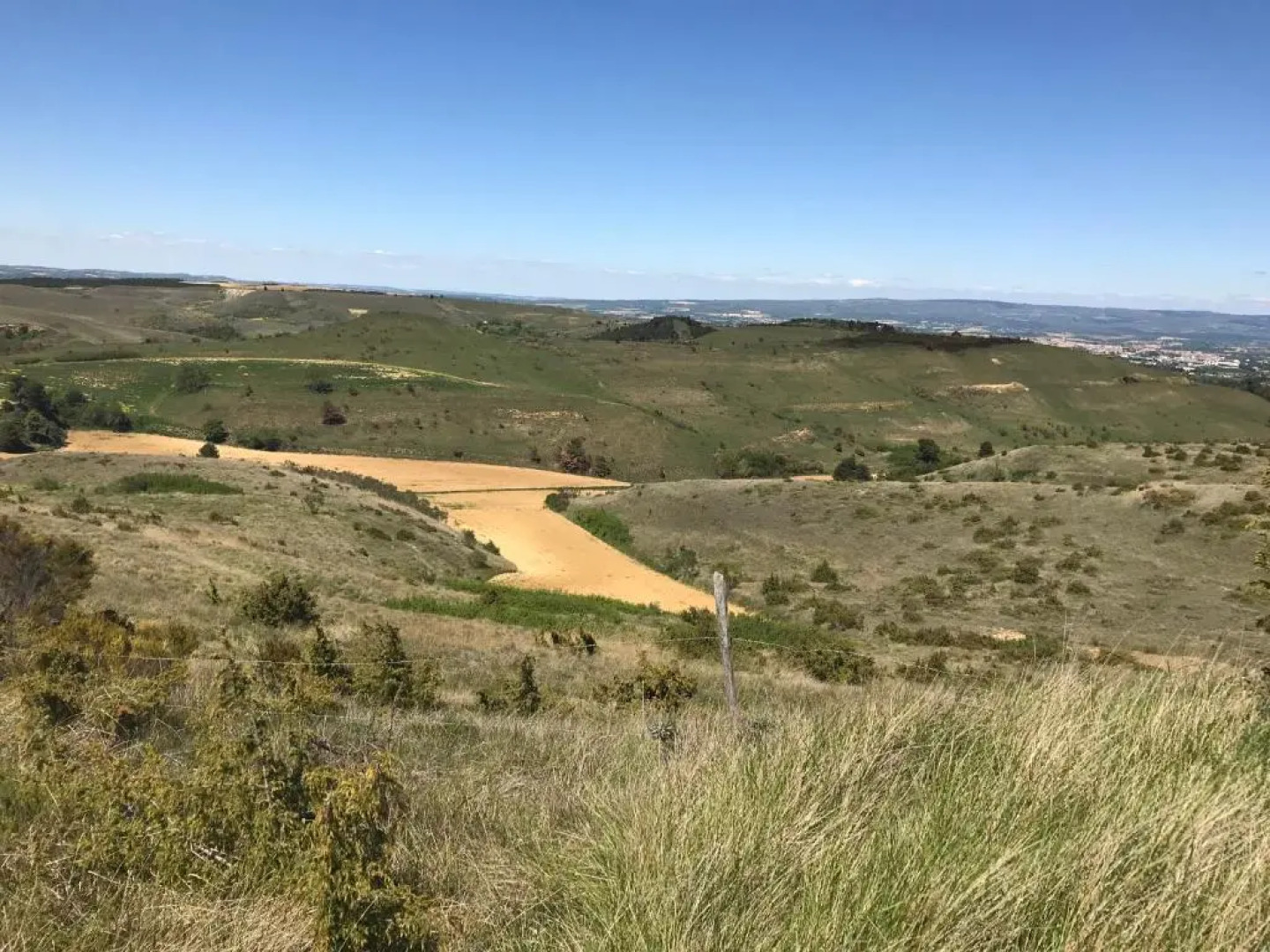 Ma caravane dans les collines