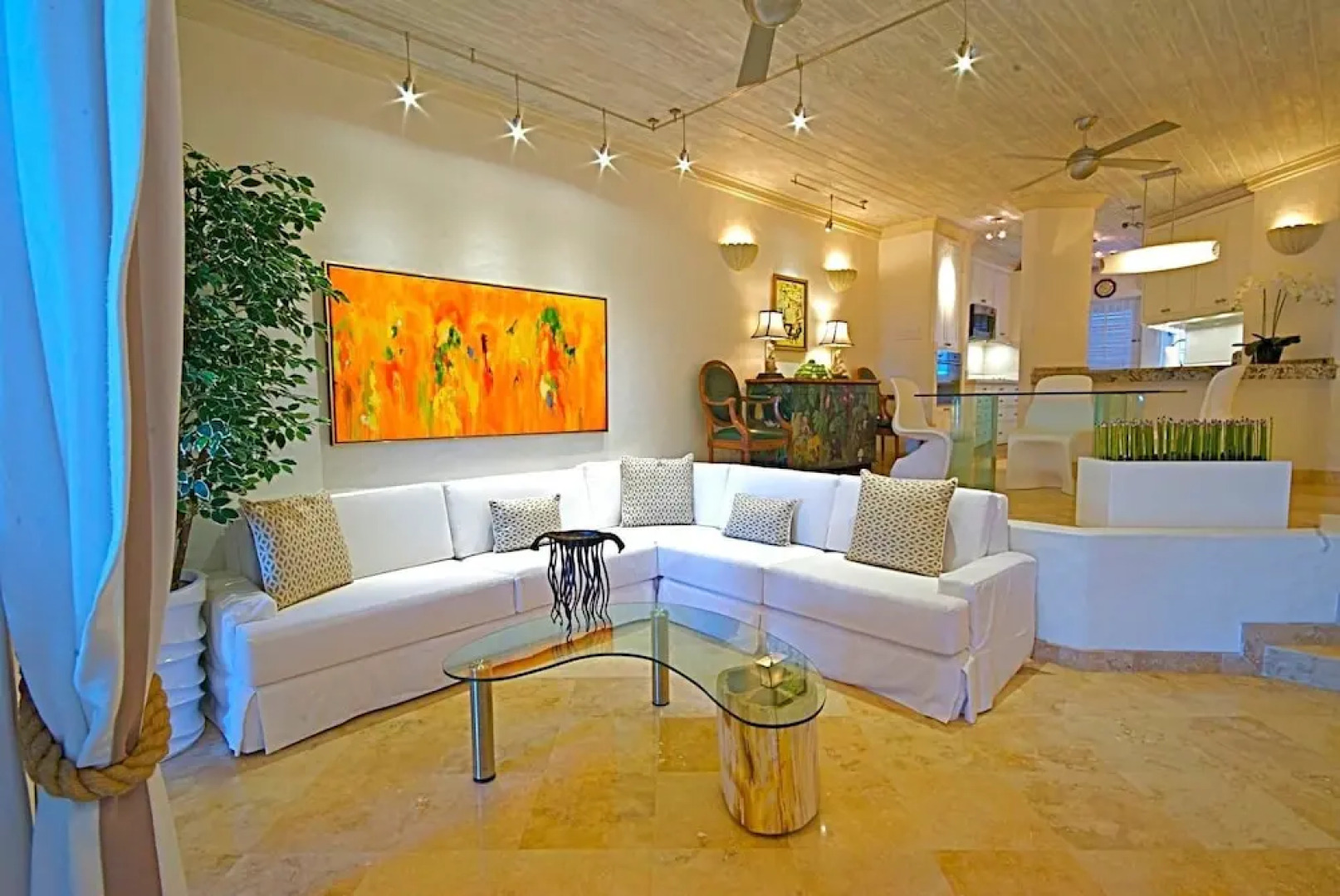 Emerald Beach 4 Plumbago by Altman