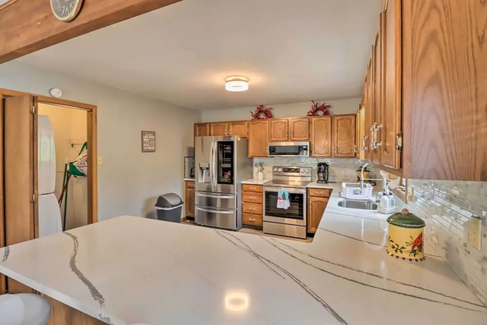 ~ 1 Mi to Lake: Secluded Poconos Home w/ Decks